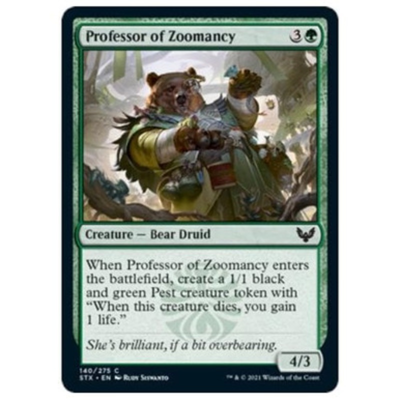 Professor of Zoomancy