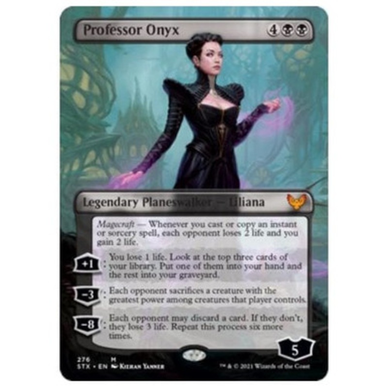 Professor Onyx (Borderless Art) | Strixhaven: School of Mages
