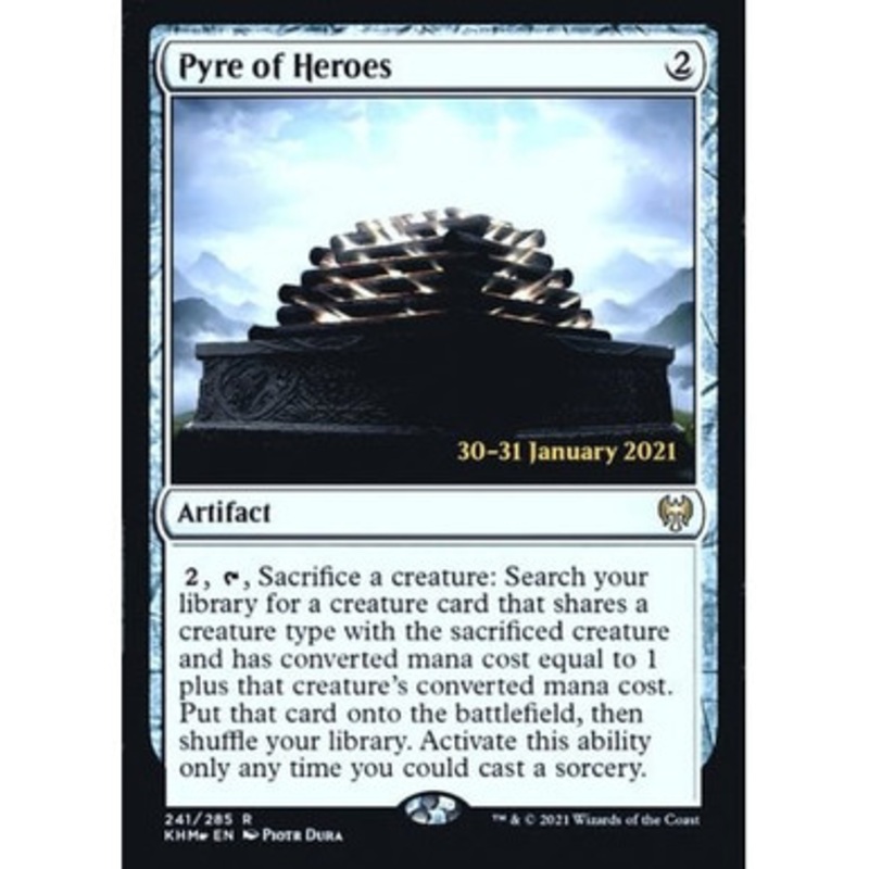 Pyre of Heroes (Kaldheim Prerelease foil) | Kaldheim