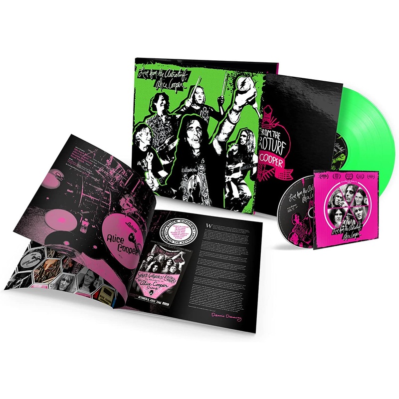 Alice Cooper - Live From The Astroturf (Glow In The Dark Vinyl & Dvd) Vinyl New