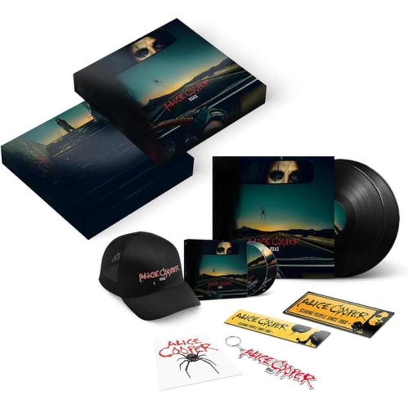 Alice Cooper - Road (Limited Box Set 2lp Blu-Ray cd Merch) Vinyl New