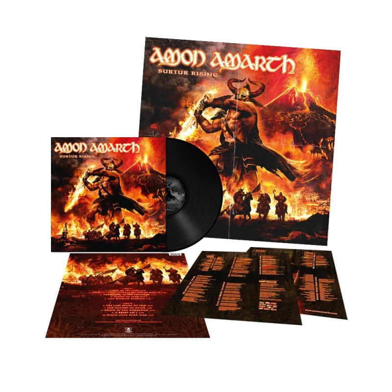 Amon Amarth - Surtur Rising (With Poster) Vinyl New
