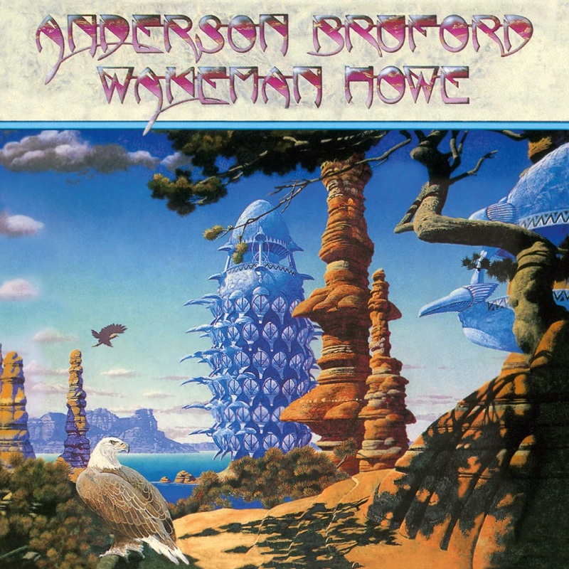 Anderson, Bruford, Wakeman, Howe - Anderson, Bruford, Wakeman, Howe (Limited Numbered Translucent Blue) Vinyl New