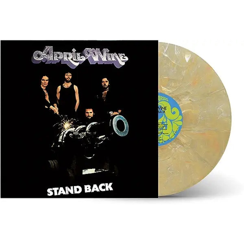 April Wine - Stand Back (Caramel & White/Orange Swirls) Vinyl New
