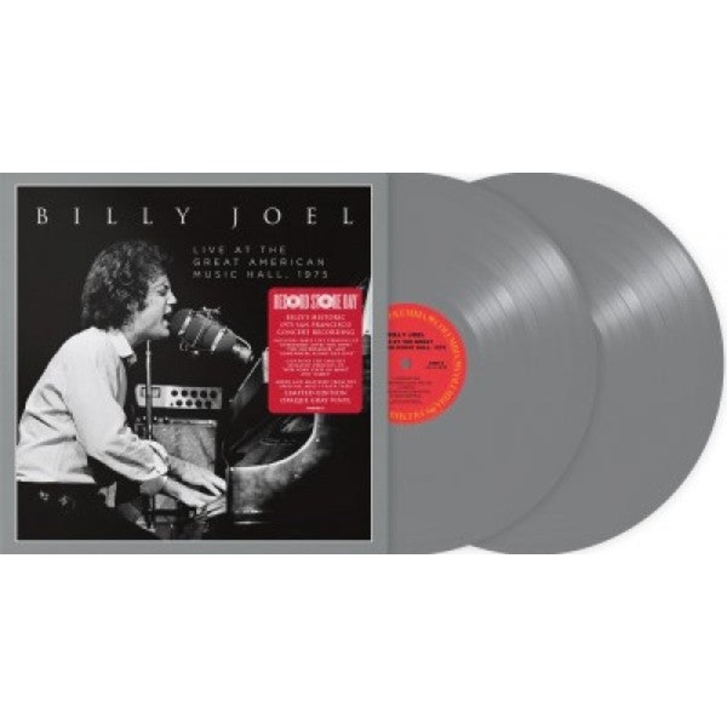 Billy Joel - Live At The Great American Music Hall 1975 (2lp Opaque Grey) Vinyl New