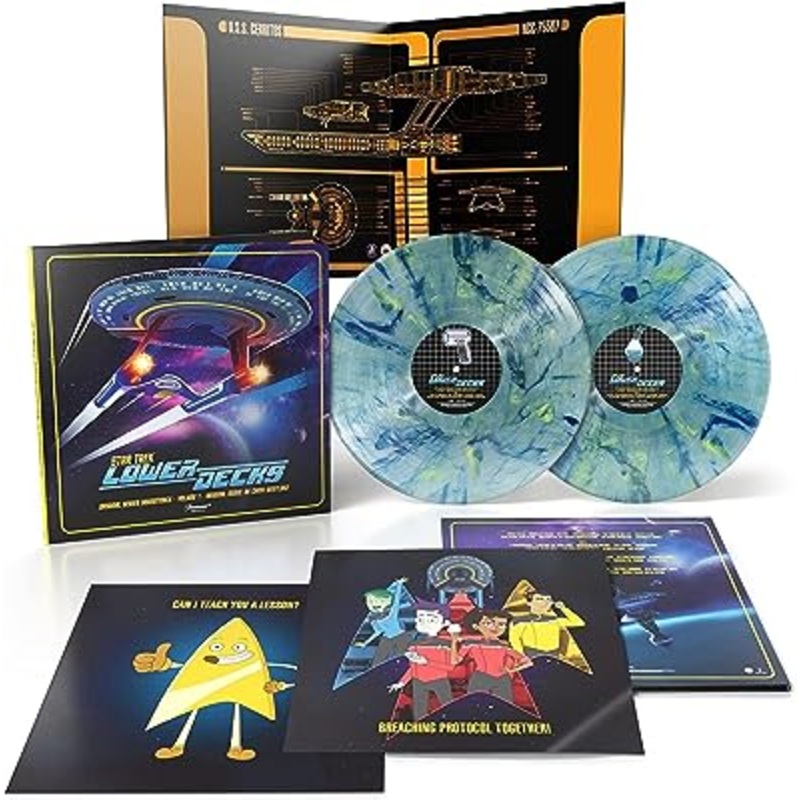 Chris Westlake - Star Trek Lower Decks Volume 1 (2lp Blue Yellow Galaxy) Vinyl New