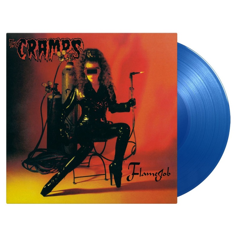 Cramps - Flamejob (Limited Numbered Translucent Blue) Vinyl New