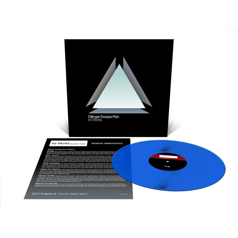 Dillinger Escape Plan - Ire Works (Transparent Blue) Vinyl New
