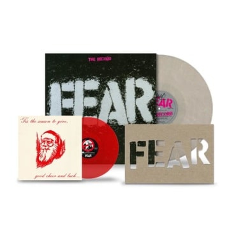 Fear  - The Record (White Grey Translucent With 7 Red) Vinyl New
