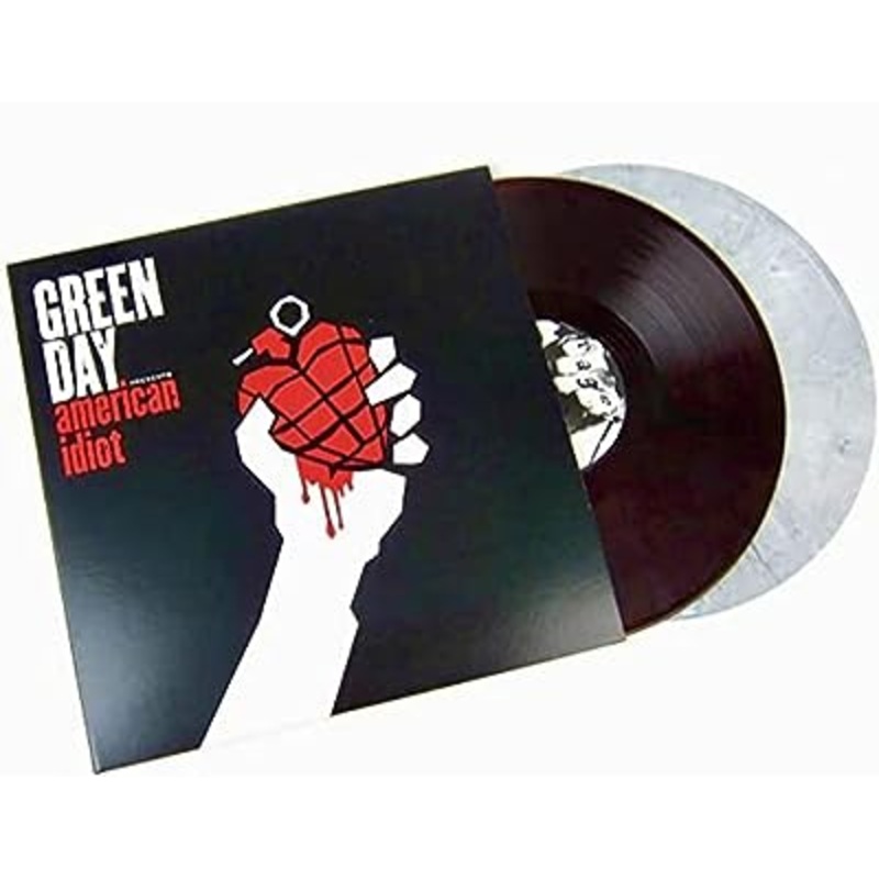 Green Day - American Idiot (2lp Mixed Colour) Vinyl New
