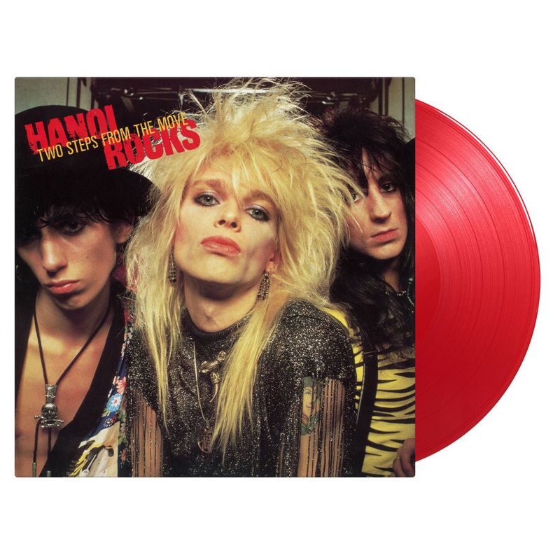 Hanoi Rocks - Two Steps From The Move (Numbered Translucent Red) Vinyl New