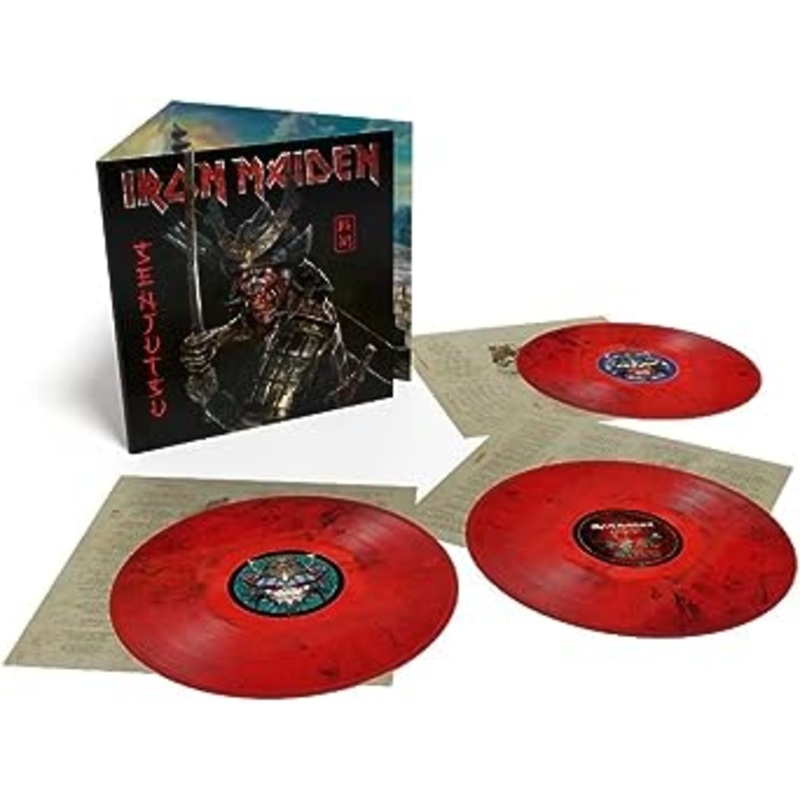 Iron Maiden - Senjutsu (3lp Red & Black) Vinyl New