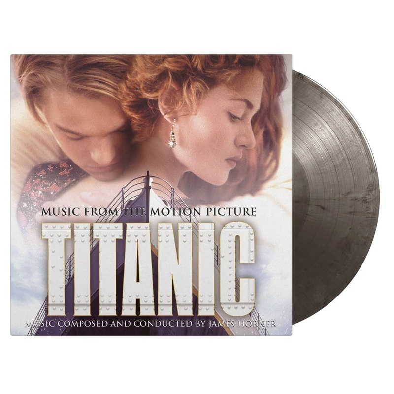 James Horner - Titanic (Limited Numbered 25Th Anniversary Black Sliver) Vinyl New