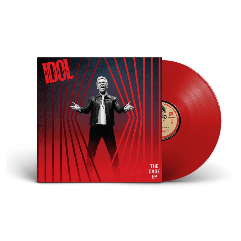 Billy Idol - The Cage Ep (Indie Exclusive Red) Vinyl New