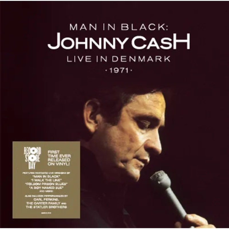 Johnny Cash - Man In Black Live In Denmark 1971 (2lp) Vinyl New