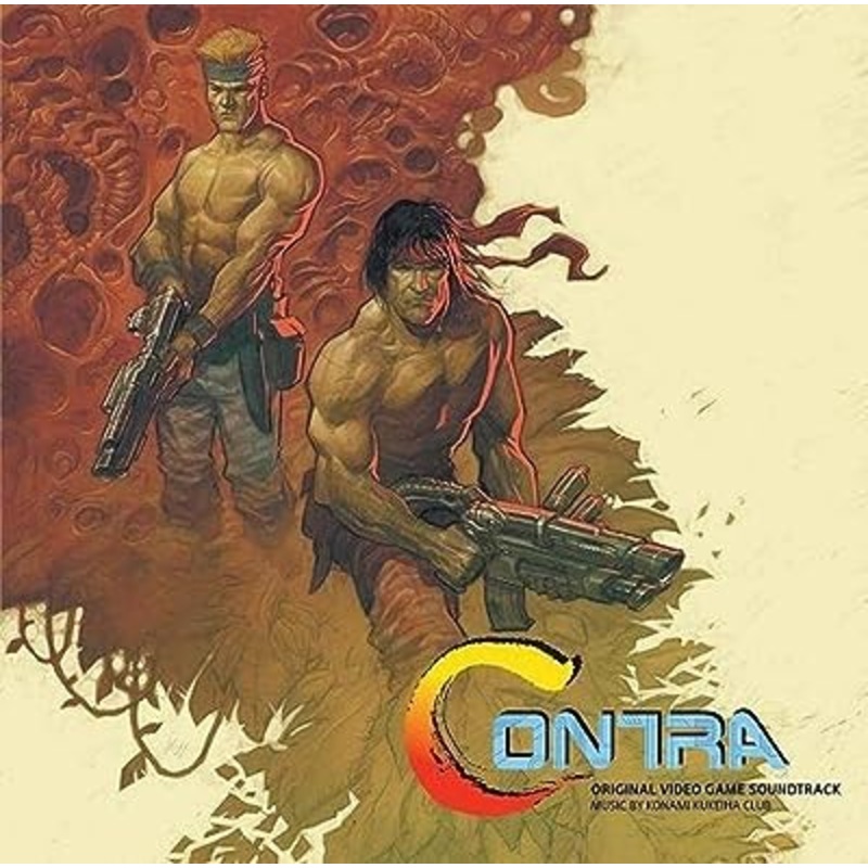 Konami Kukeiha Club - Contra Original Video Game Soundtrack Vinyl New