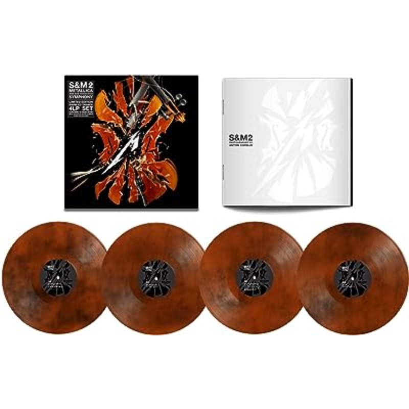 Metallica & San Francisco Symphony - S&M2 (4lp Indie Exclusive Orange Marbled)) Vinyl New