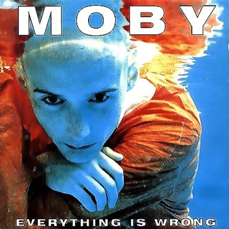 Moby - Everything Is Wrong (Limited Numbered Transparent Light Blue) Vinyl New