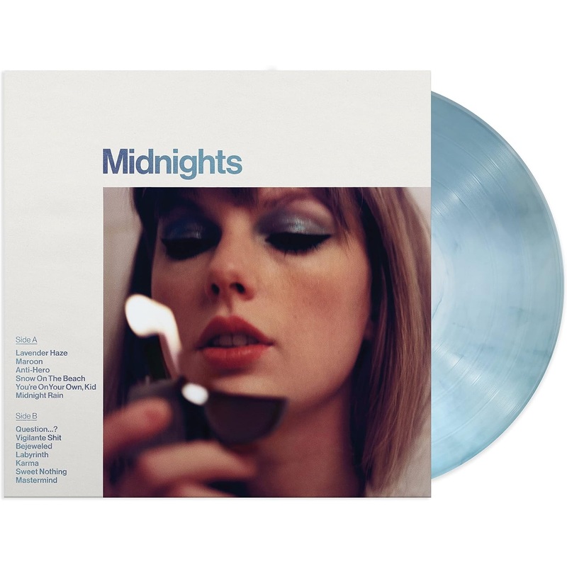 Taylor Swift - Midnights (Moonstone Blue) Vinyl New