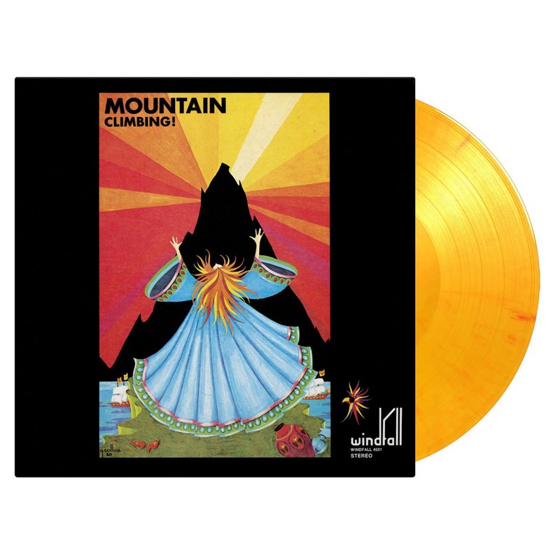Mountain - Climbing! (Limited Numbered Flaming) Vinyl New
