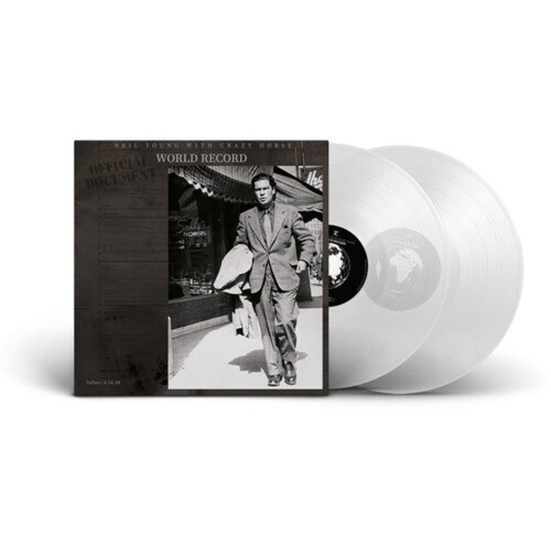 Neil Young & Crazy Horse - World Record (Indie Exclusive 2lp With Etching Clear) Vinyl New