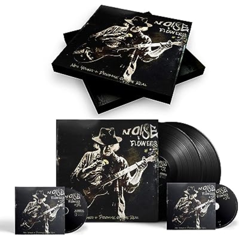 Neil Young & Promise Of The Real - Noise And Flowers (2lp Cd Blu Ray) Vinyl New