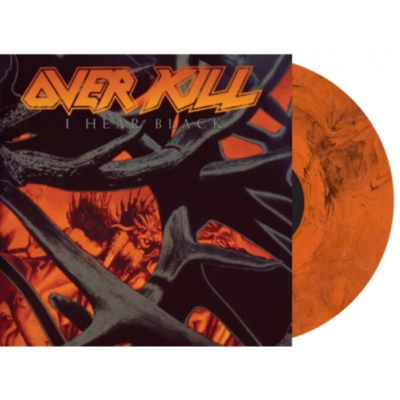 Overkill - I Hear Black (Half Speed Mastered Orange Black Marble) Vinyl New