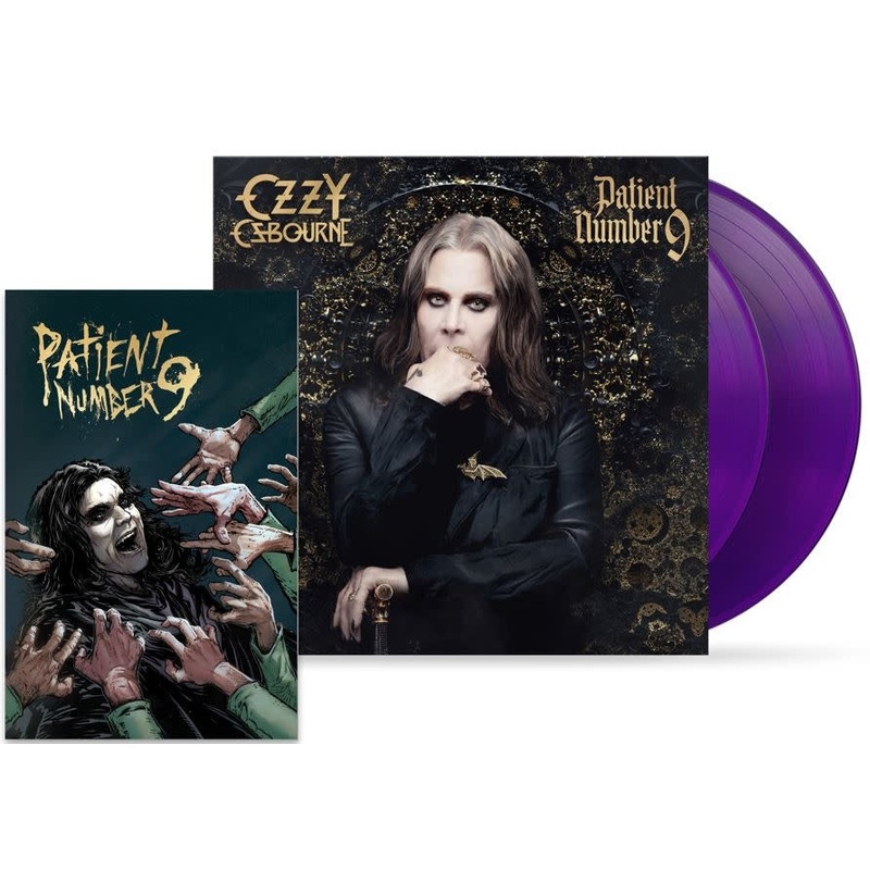 Ozzy Osbourne - Patient Number 9 (Indie Exclusive Comic Book & 2lp Crystal Violet) Vinyl New