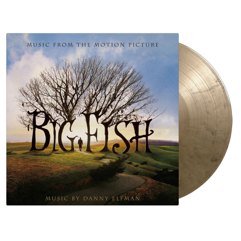 Danny Elfman & Various Artists - Big Fish (2lp Limited Numbered Gold & Black Marbled) Vinyl New