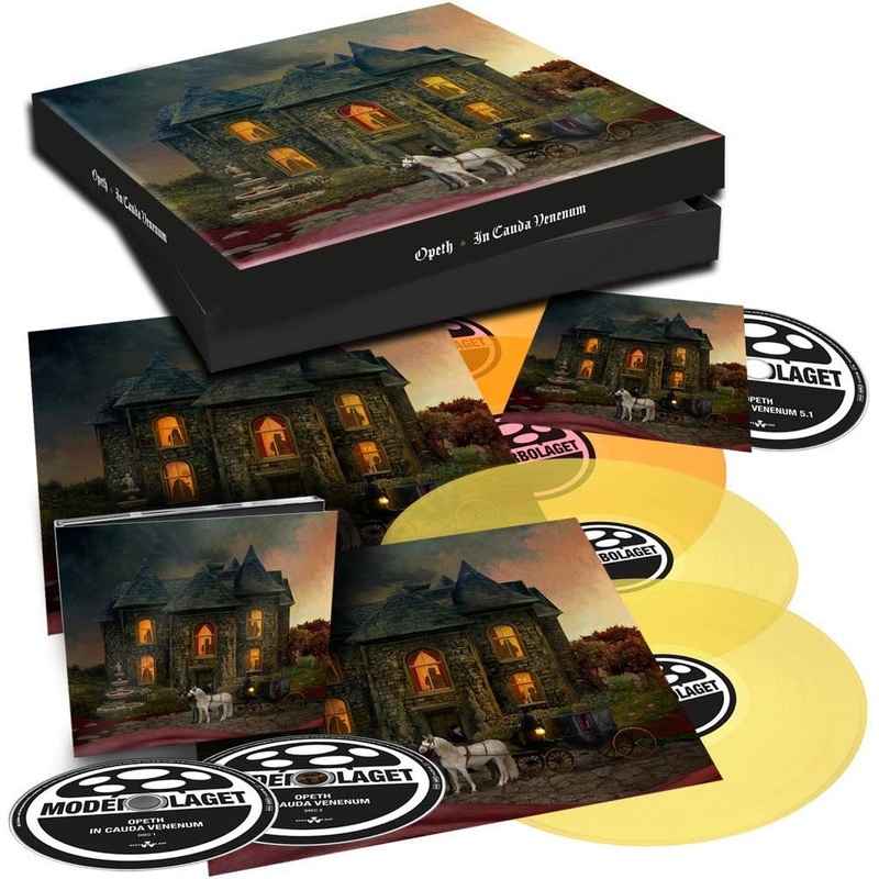 Opeth - In Cauda Venenum (Indie Exclusive 5lp Connoisseur Edition Clear Vinyl Box Set) Vinyl New