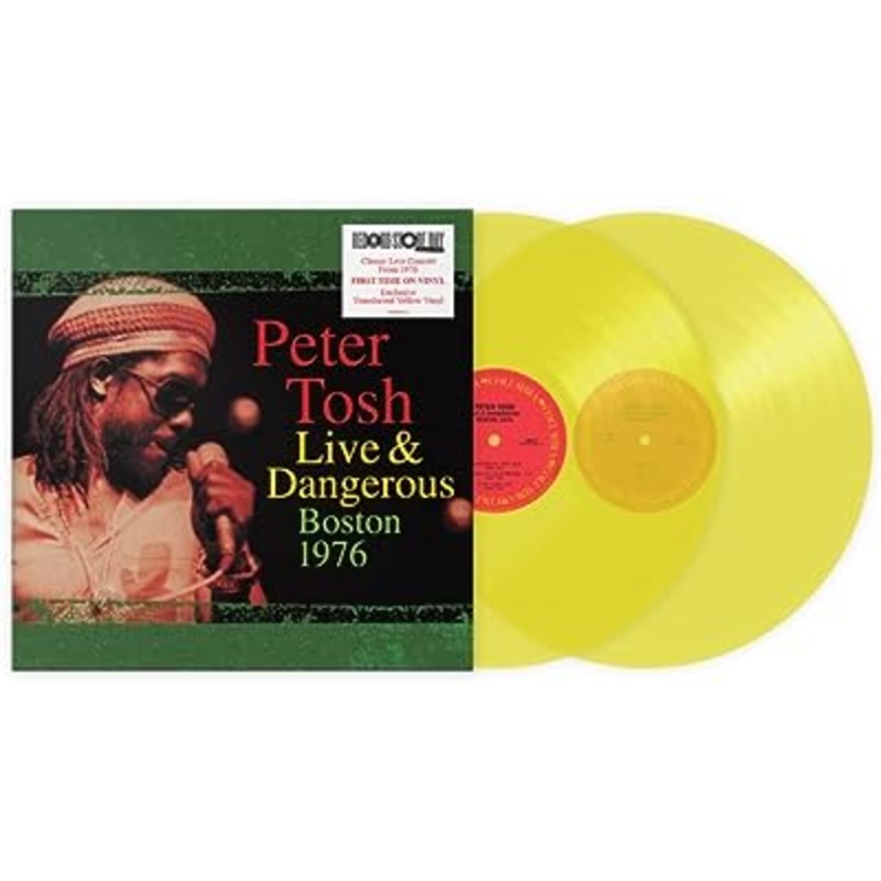 Peter Tosh - Live & Dangerous Boston 1976 (2lp Translucent Yellow) Vinyl New