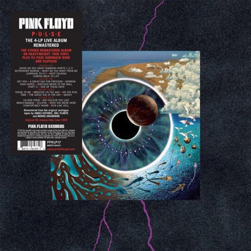Pink Floyd - Pulse (4 lp With 52 Page Hardcover Book & Slipcase) Vinyl New