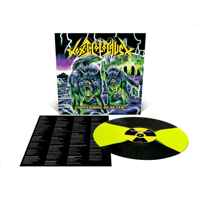 Toxic Holocaust - An Overdose Of Death (Neon Yellow Black) Vinyl New