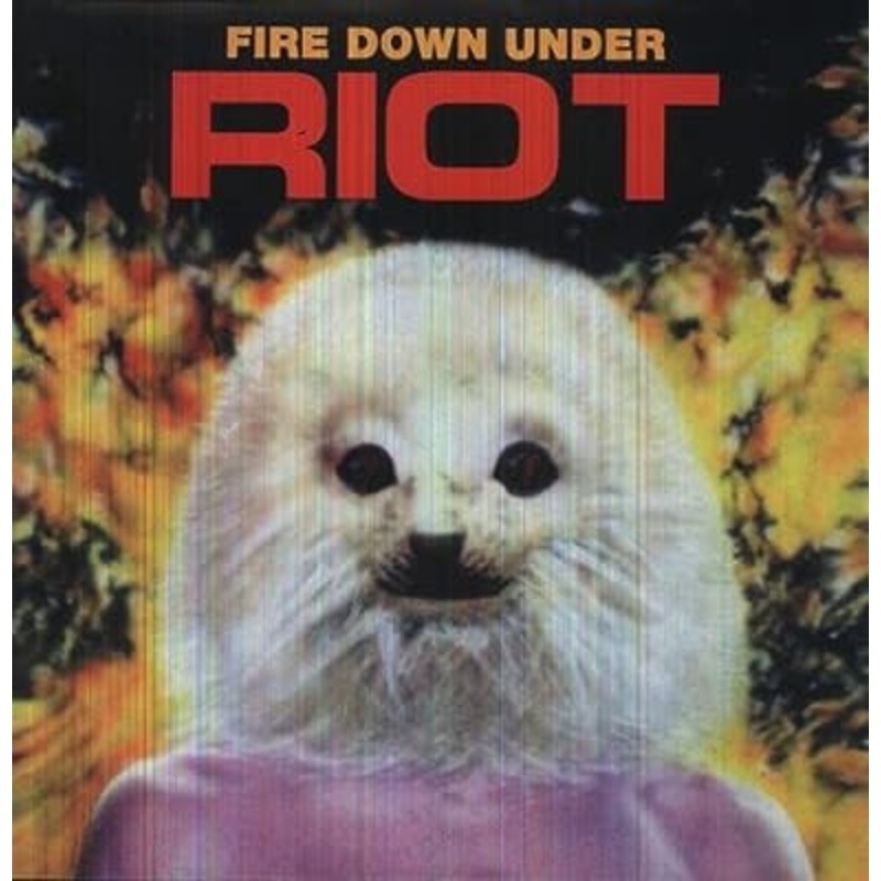 Riot - Fire Down Under (Orange) Vinyl New