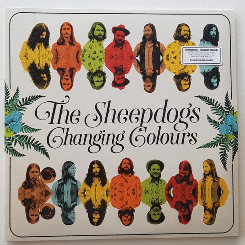 Sheepdogs - Changing Colours (2lp White With Blue Green Splatter) Vinyl New