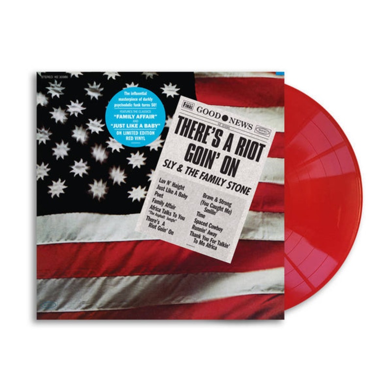 Sly & The Family Stone - Theres A Riot Going On (Red) Vinyl New