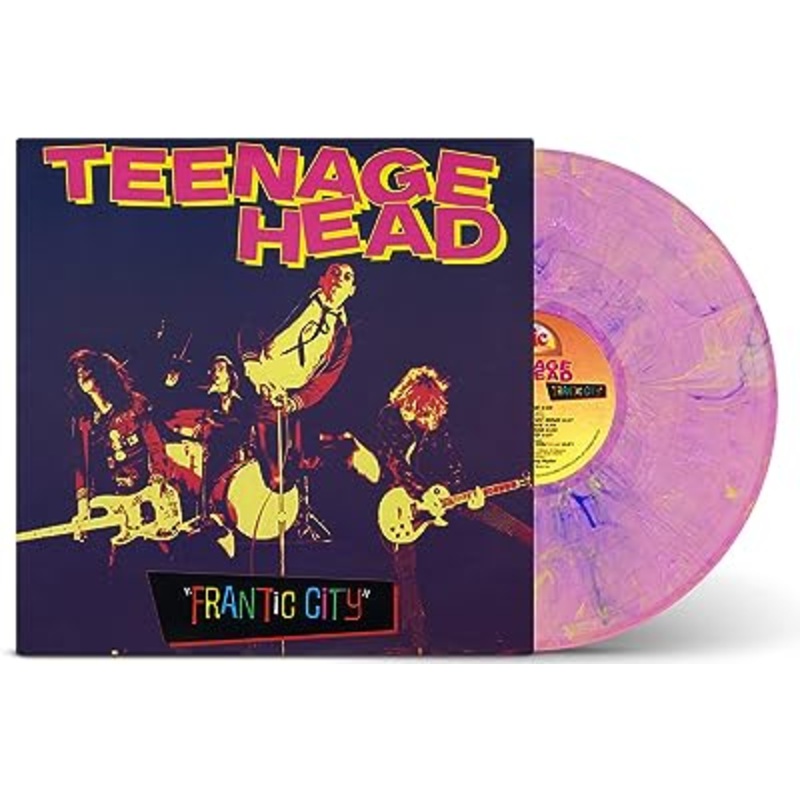 Teenage Head - Frantic City (Pink With Yellow & Metallic Blue) Vinyl New