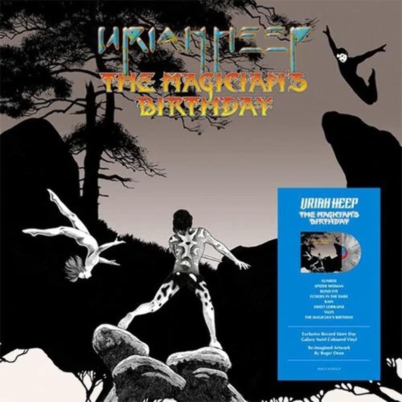 Uriah Heep - The Magicians Birthday (Galaxy Swirl) Vinyl New