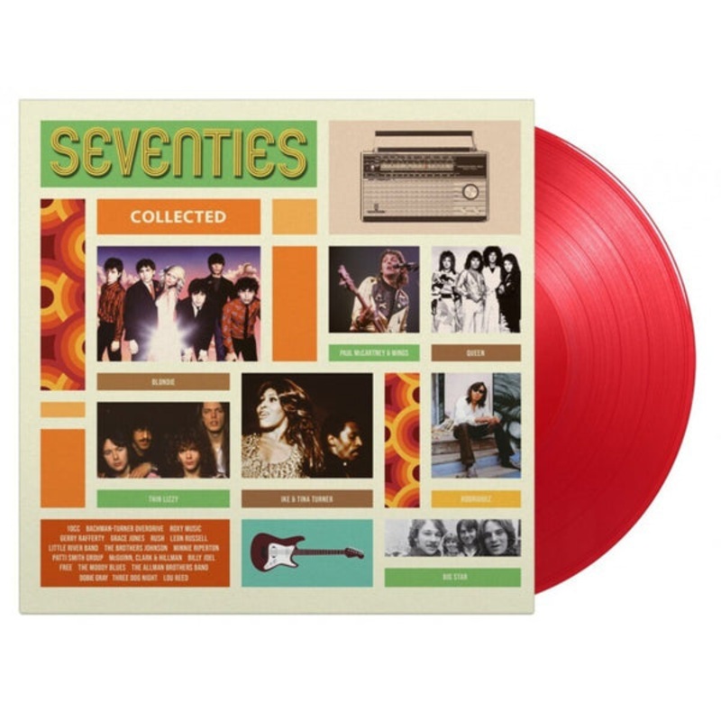 Various Artists - Seventies Collected (2lp Numbered Red) Vinyl New