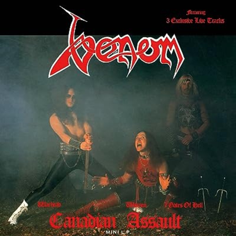 Venom - Canadian Assault Mini lp (Red White Splatter) Vinyl New