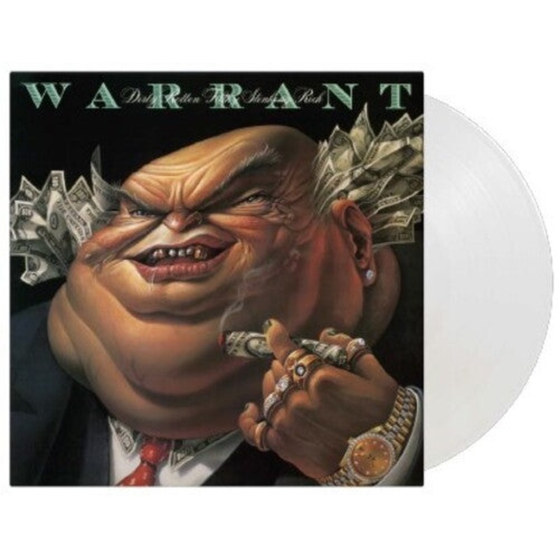 Warrant - Dirty Rotten Filthy Stinking Rich (Limited Numbered Crystal Clear) Vinyl New