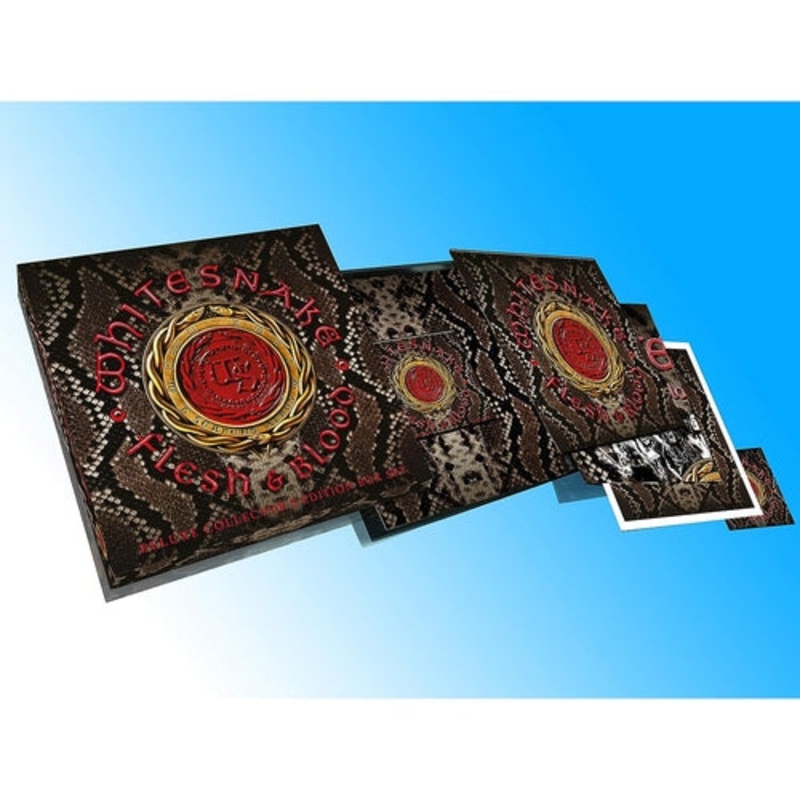 Whitesnake - Flesh & Blood Limited Edition (Limited Numbered 2lp cd dvd) Vinyl New