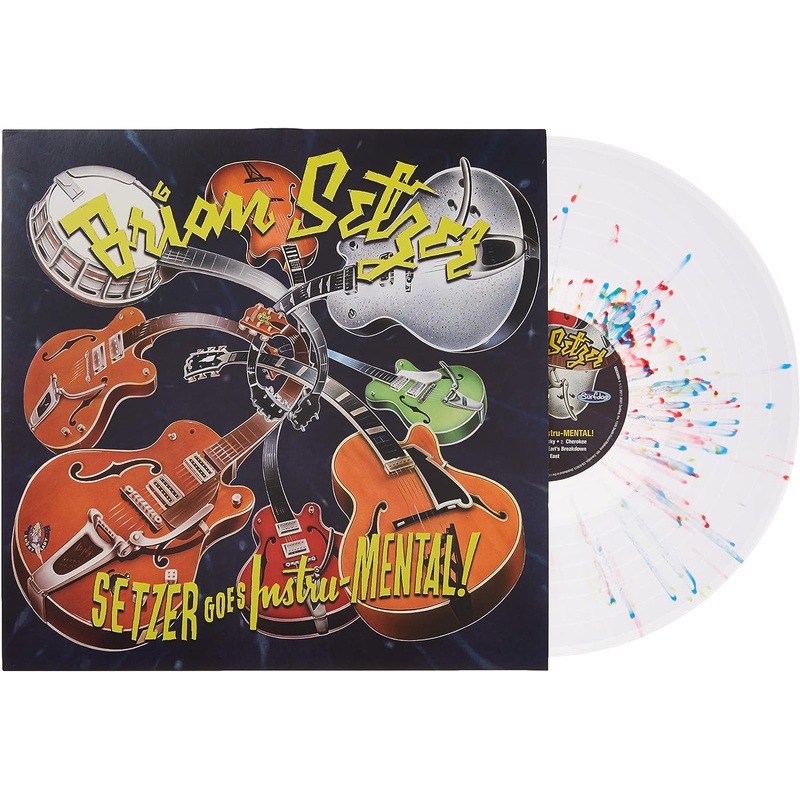Brian Setzer - Setzer Goes Instru-Mental (Clear Splatter) Vinyl New