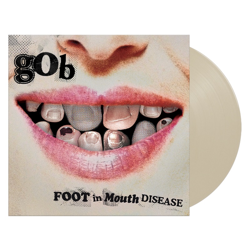 Gob - Foot In Mouth Disease (Bone) Vinyl New