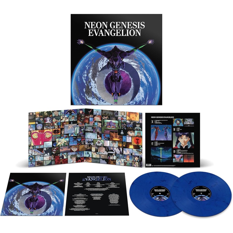 Shiro Sagisu - Neon Genesis Evangelion (2lp Smoky Blue Translucent) Vinyl New