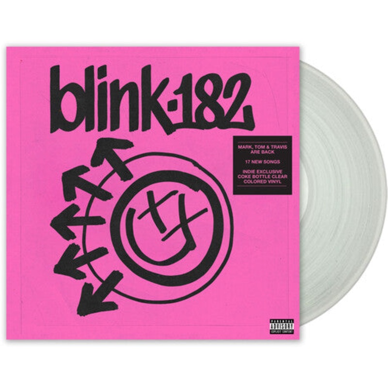 Blink-182 - One More Time (Indie Exclusive Coke Bottle Clear) Vinyl New