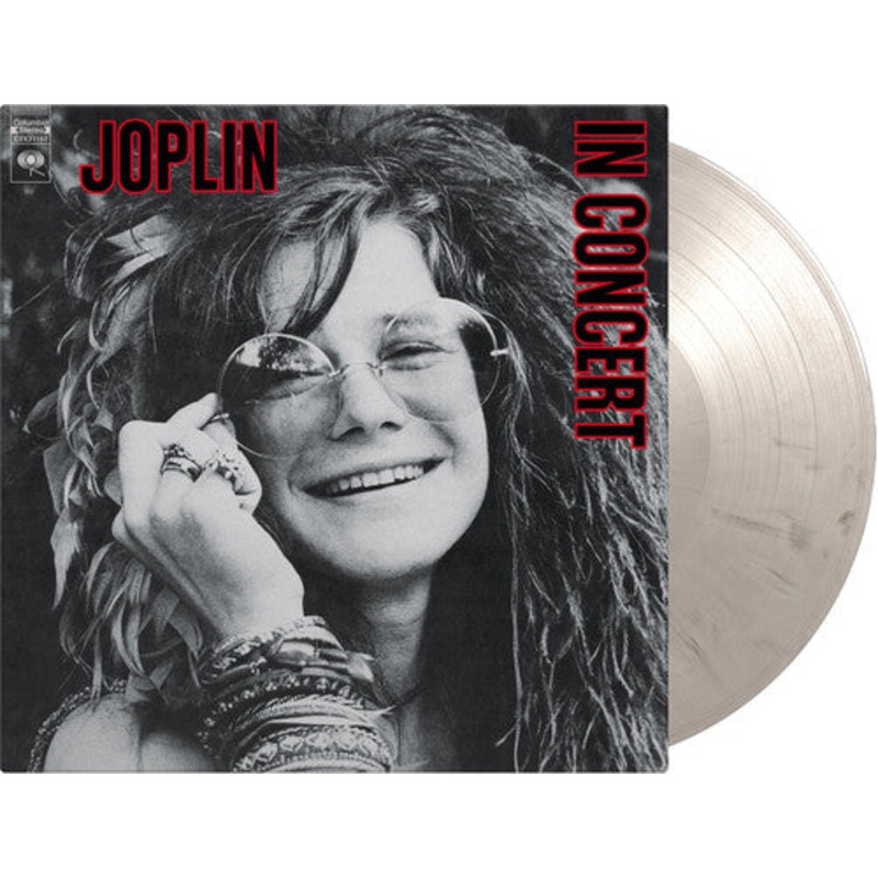 Janis Joplin - Joplin In Concert (2lp Limited Numbered Black & White Marbled) Vinyl New