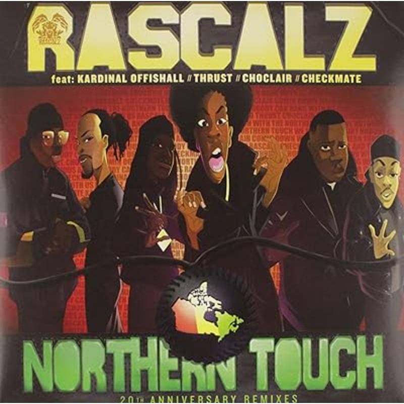 Rascalz Featuring Kardinal Offishal - Northern Touch (Red) Vinyl New