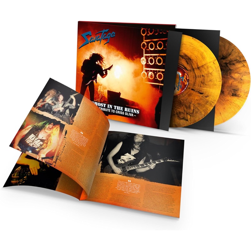 Savatage - Ghost In The Ruins (2lp Orange Black Marbled) Vinyl New