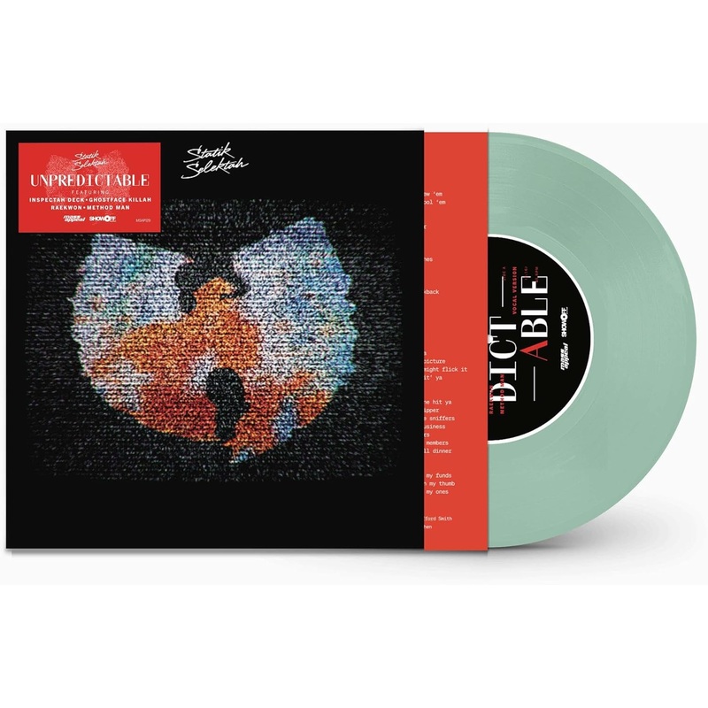 Statik Selektah, Wu-Tang Clan - Unpredictable (Ft. Wu-Tang Clan Tranparent Green) Vinyl New
